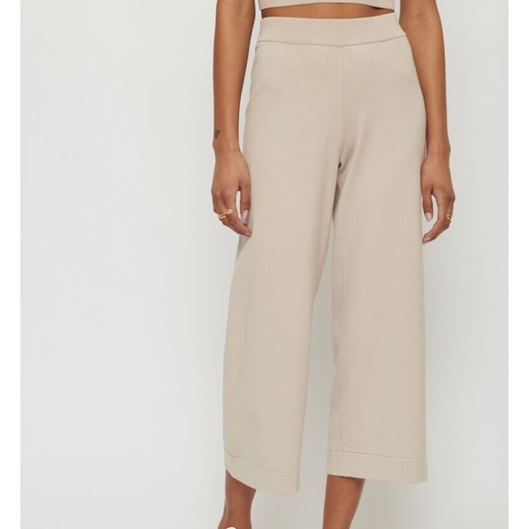 BNWOT Dynamite yarn culotte, size medium (fits large), black - Picture 3 of 4